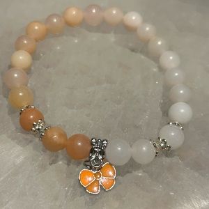 Pink aventurine handcrafted bracelet